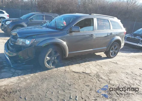 2017 Dodge Journey Crossroad Plus из США, поврежденный, VIN 3C4PDCGG5HT617755